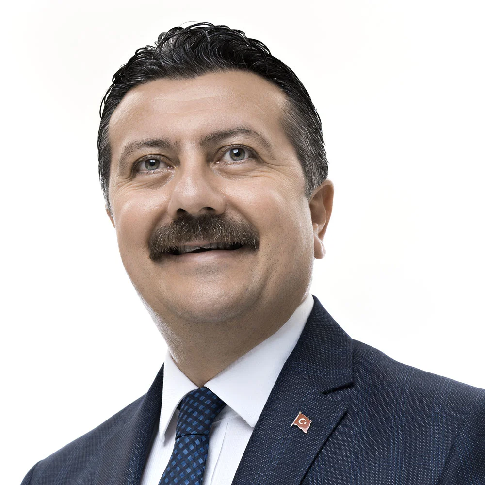 Merzifon Belediye Başkanı Alp Kargı'nın, ikinci seçim kampanyası için Mustafa Turgut tarafından çekilmiş portresi