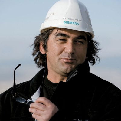 Mustafa Turgut tarafından Siemens için çekilen Endüstriyel Portreler